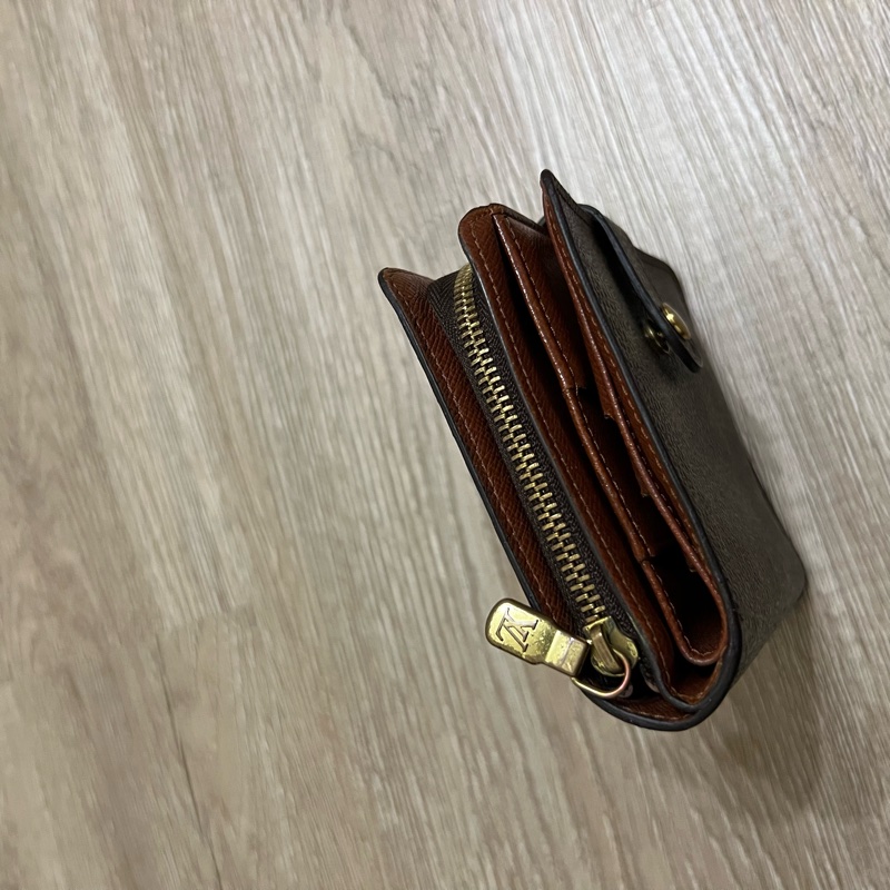 瑞奇二手精品 Louis Vuitton 老花短夾 美品-1