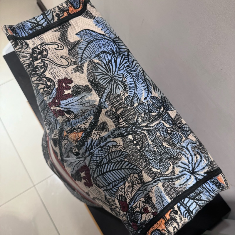 DIOR BOOK TOTE 大/ Dior 迪奧 托特包 刺繡款-3