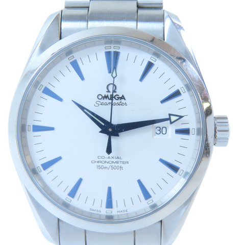 OMEGA Seamaster Aqua Terra不鏽鋼手錶自動機芯白色