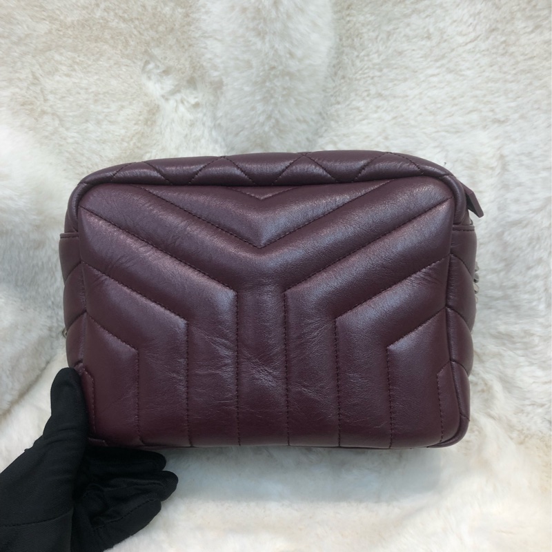 ysl 聖羅蘭 Lou Lou shoulder bag 鍊條包 相機包 X770-9