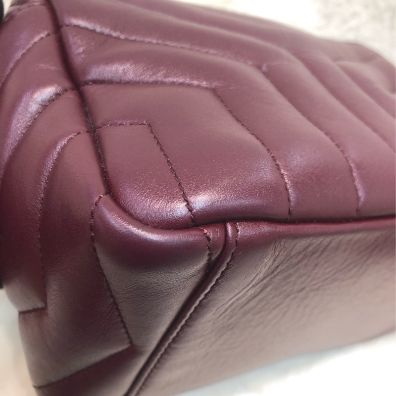 ysl 聖羅蘭 Lou Lou shoulder bag 鍊條包 相機包 X770-12