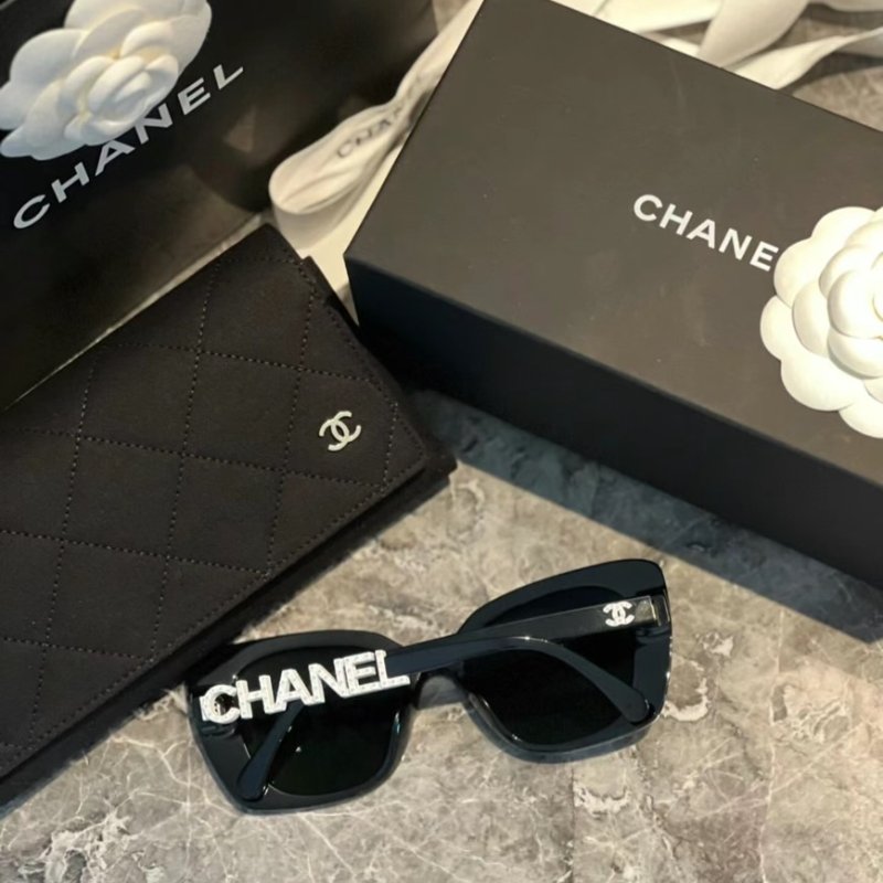 【現貨】麗睛眼鏡【Chanel 香奈兒】可刷卡分期 CH5422 太陽眼鏡 單身即地獄宋智雅同款 香奈兒熱賣款 小香眼鏡-1