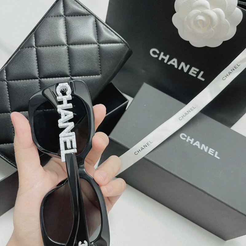 【現貨】麗睛眼鏡【Chanel 香奈兒】可刷卡分期 CH5422 太陽眼鏡 單身即地獄宋智雅同款 香奈兒熱賣款 小香眼鏡-3