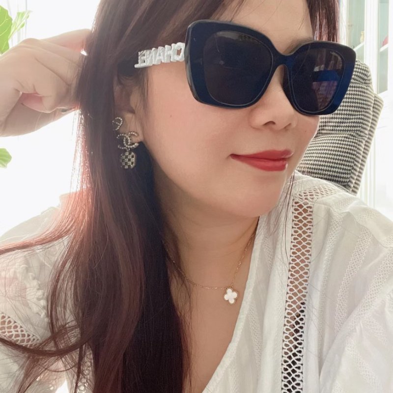 【現貨】麗睛眼鏡【Chanel 香奈兒】可刷卡分期 CH5422 太陽眼鏡 單身即地獄宋智雅同款 香奈兒熱賣款 小香眼鏡-14