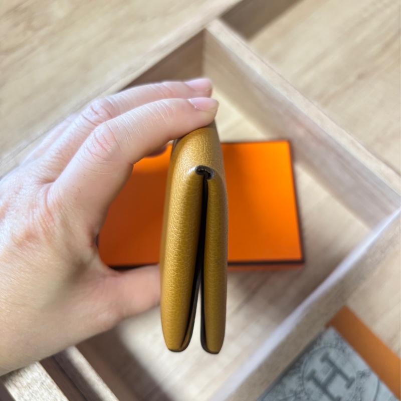 （全配）愛馬仕 Hermes Calvi Duo 錢包 卡夾（台灣購證）-2