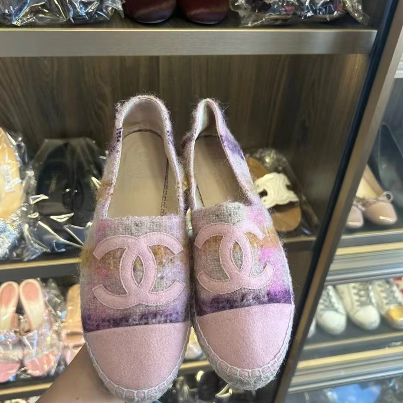 CHANEL漁夫鞋 尺寸38碼 只穿一次非常新-4