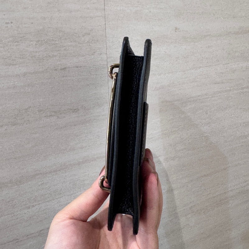 Hermes Roulis Slim 89黑山羊皮金釦豬鼻子錢包 腰包 可自行➕背帶 多種背法-3