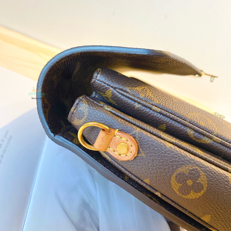 LV M44875 Pochette Métis 經典字紋 老花 兩用 手提 郵差包 信封包 兩用包-7