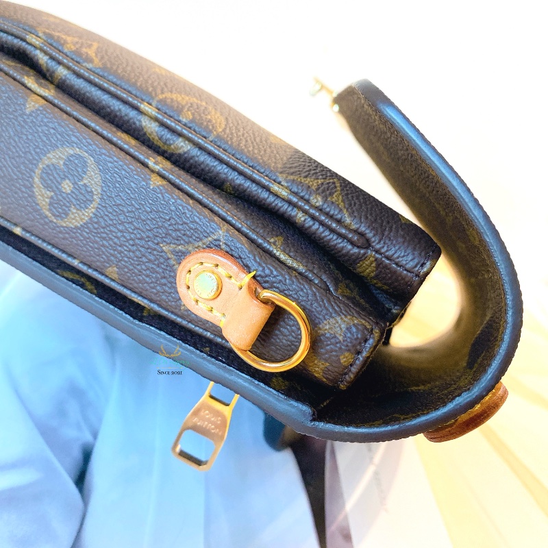 LV M44875 Pochette Métis 經典字紋 老花 兩用 手提 郵差包 信封包 兩用包-8