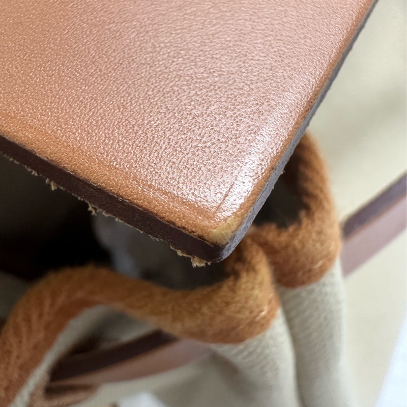 HERMES HERBAG 31 u stamp 米白色 金扣 手提包 斜肩包-17