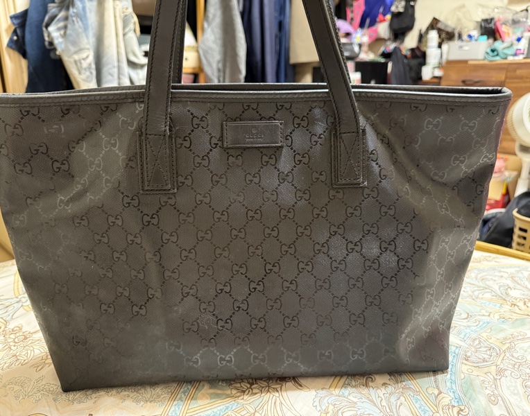 GUCCI PVC防水 托特包/肩背包/手提包 大款-5