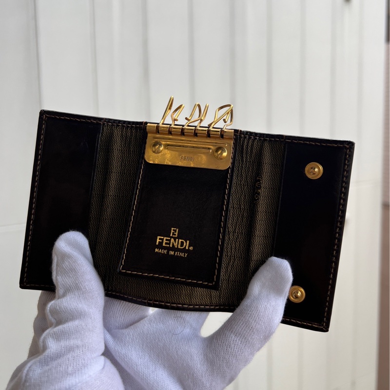 【FENDI】老花鑰匙包-7