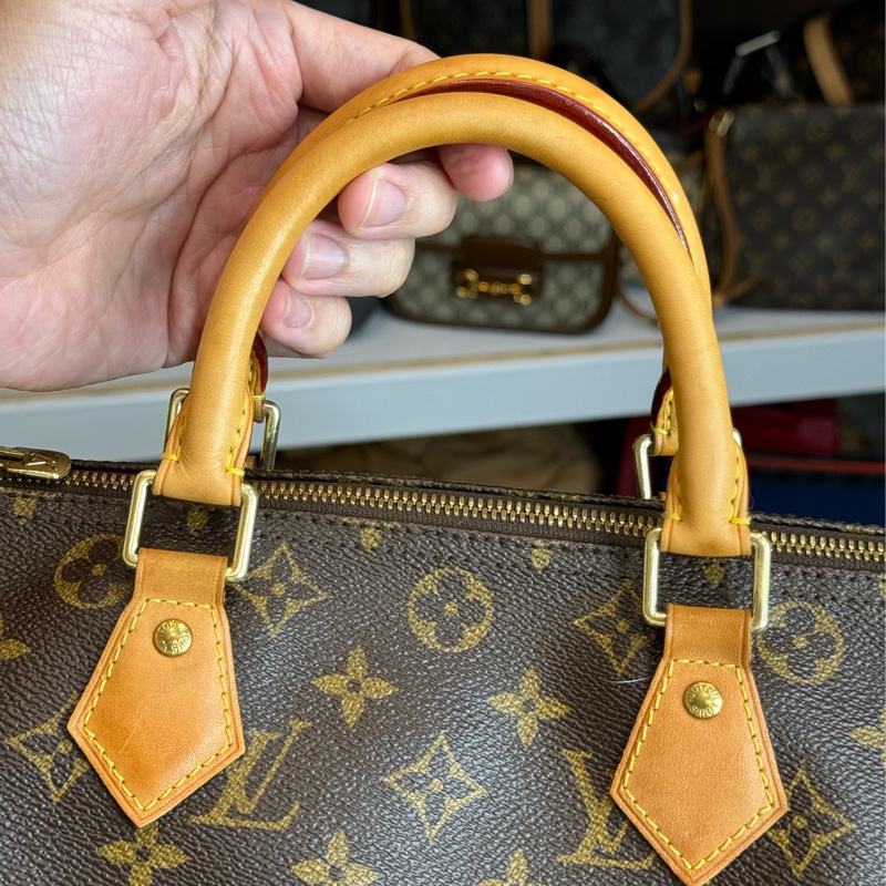 Louis Vuitton老花 speedy 30cm背帶款🔥超夯款-1