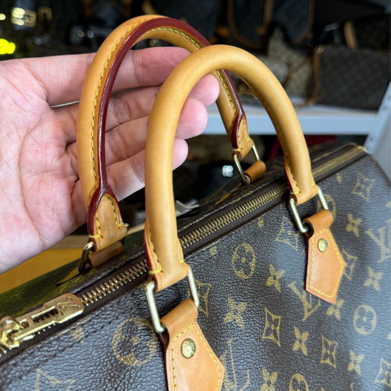 Louis Vuitton老花 speedy 30cm背帶款🔥超夯款-2