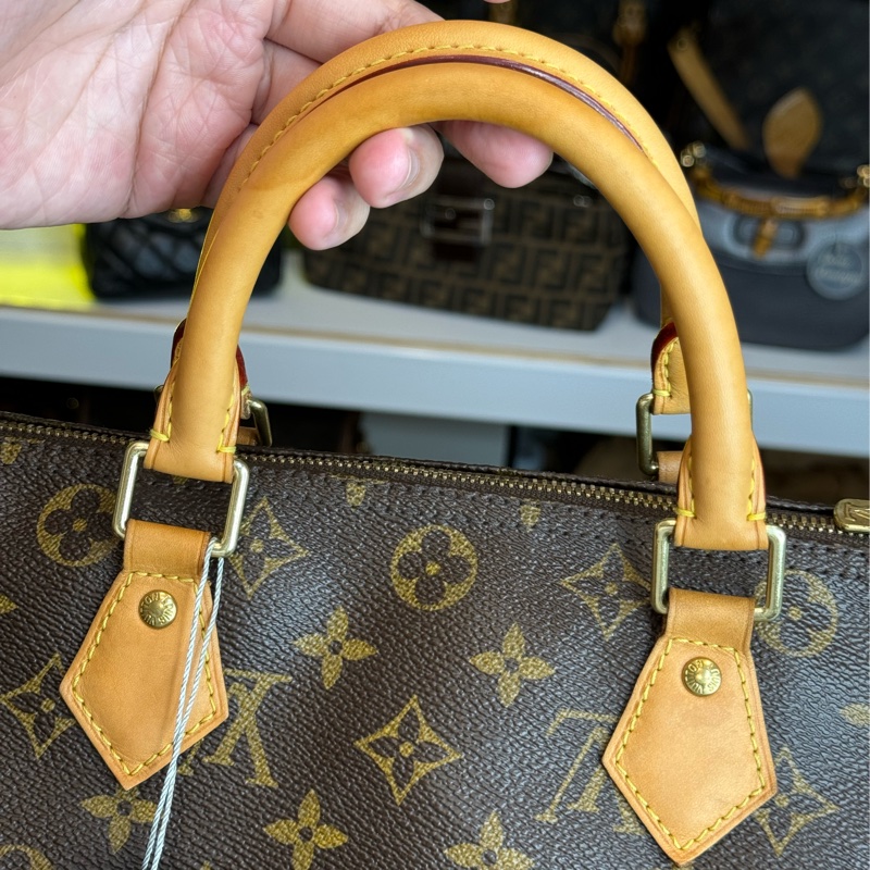 Louis Vuitton老花 speedy 30cm背帶款🔥超夯款-4