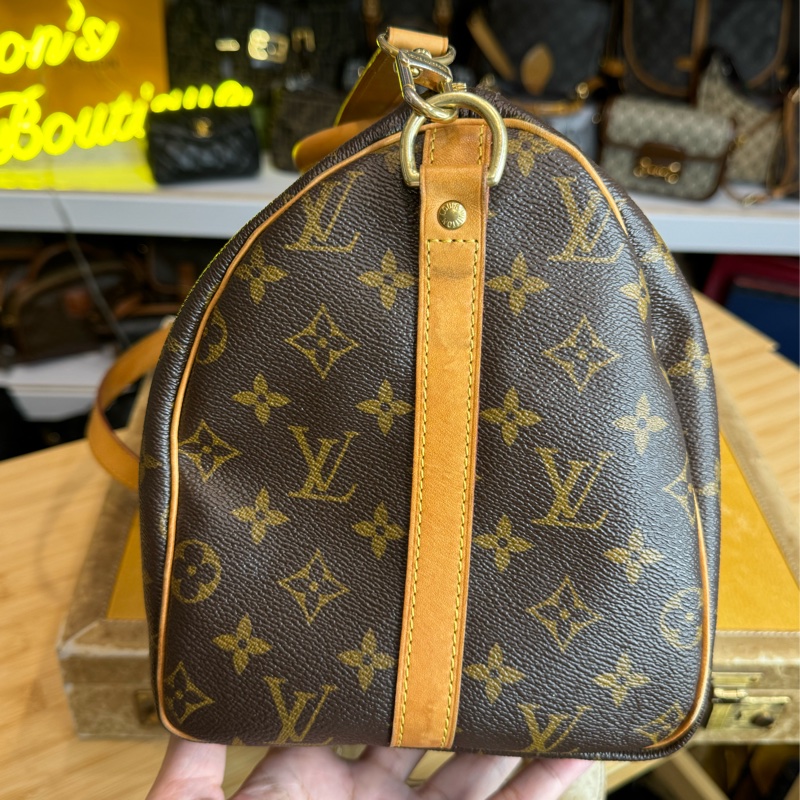 Louis Vuitton老花 speedy 30cm背帶款🔥超夯款-7
