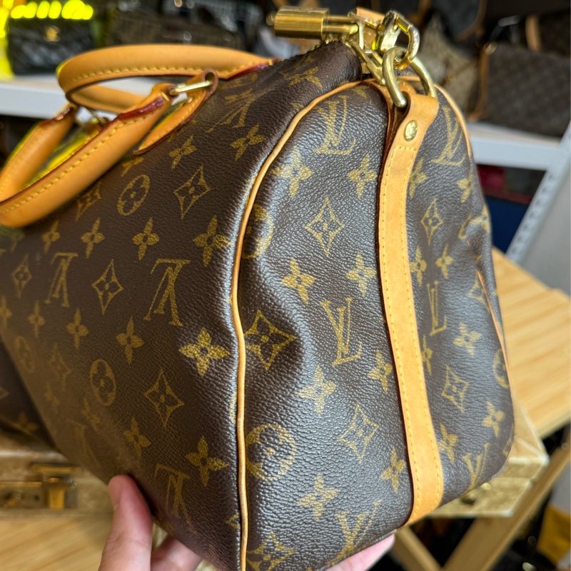 Louis Vuitton老花 speedy 30cm背帶款🔥超夯款-12