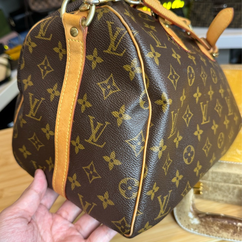 Louis Vuitton老花 speedy 30cm背帶款🔥超夯款-13