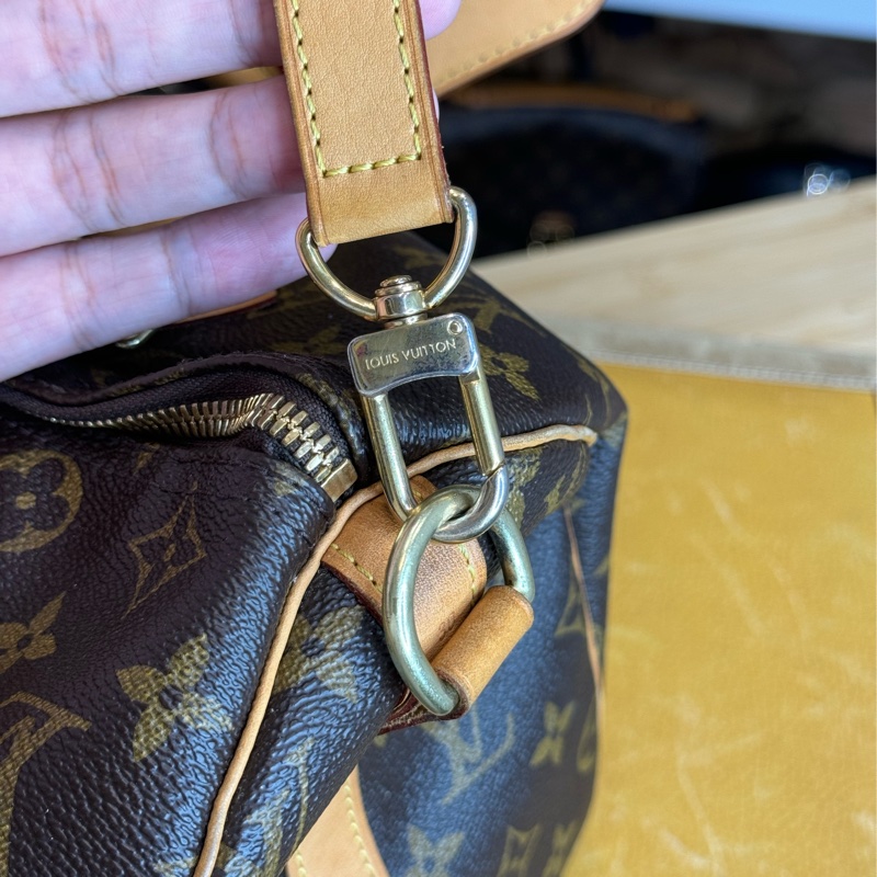 Louis Vuitton老花 speedy 30cm背帶款🔥超夯款-17