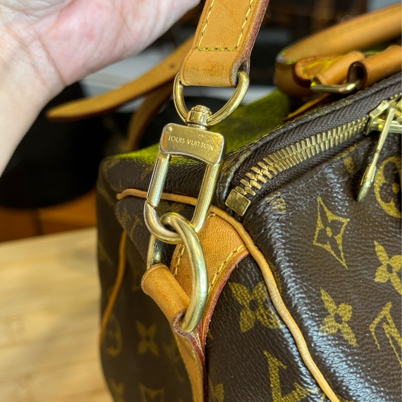 Louis Vuitton老花 speedy 30cm背帶款🔥超夯款-18