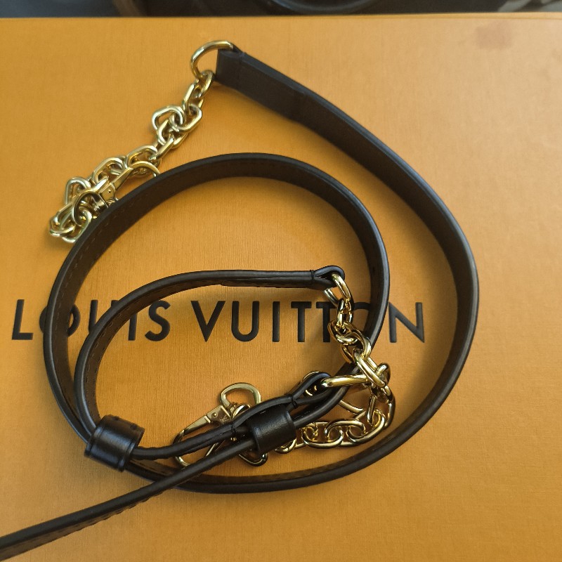 LV Speedy Bandouliere 20 大花波士頓 全牛皮黑壓紋-14