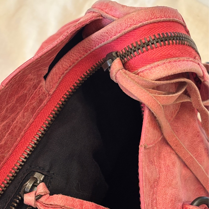 巴黎世家乾燥玫瑰粉包包-49