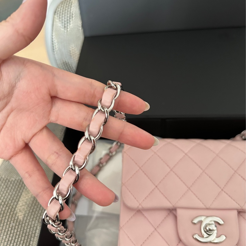 Chanel 櫻花粉方胖子-8