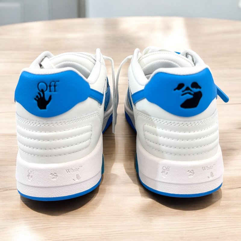 OFF 藍箭頭吊牌白球鞋/37 全新-4
