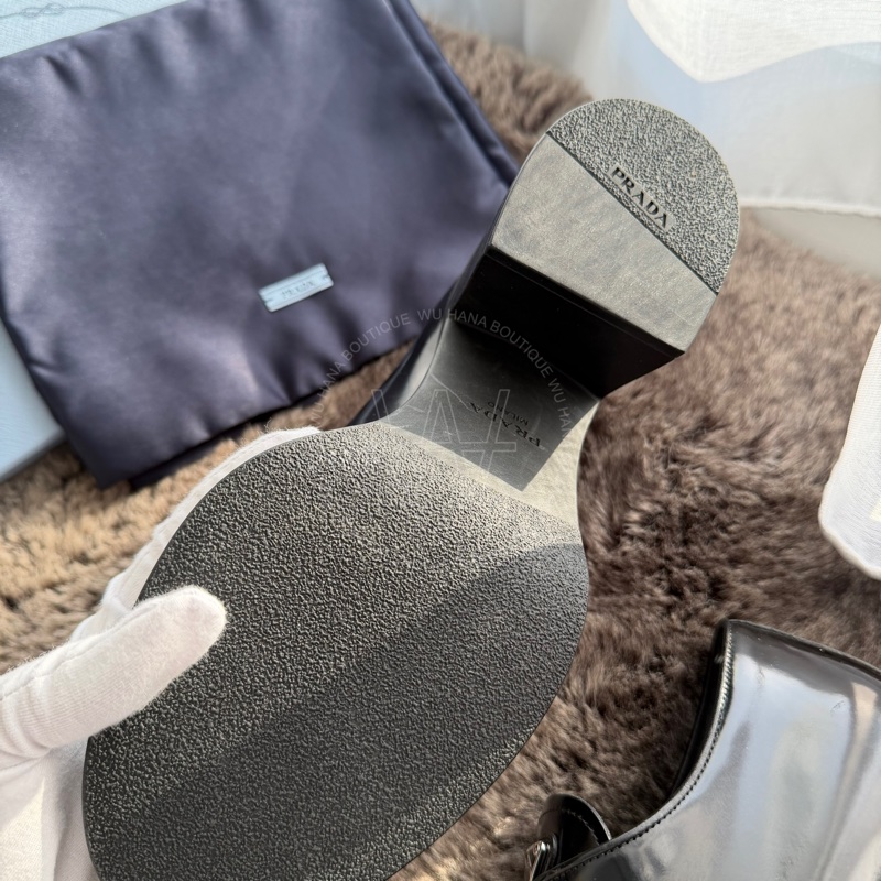 ✨Prada樂福鞋/prada踝靴/prada厚底鞋/prada皮鞋✨無花果精品-1