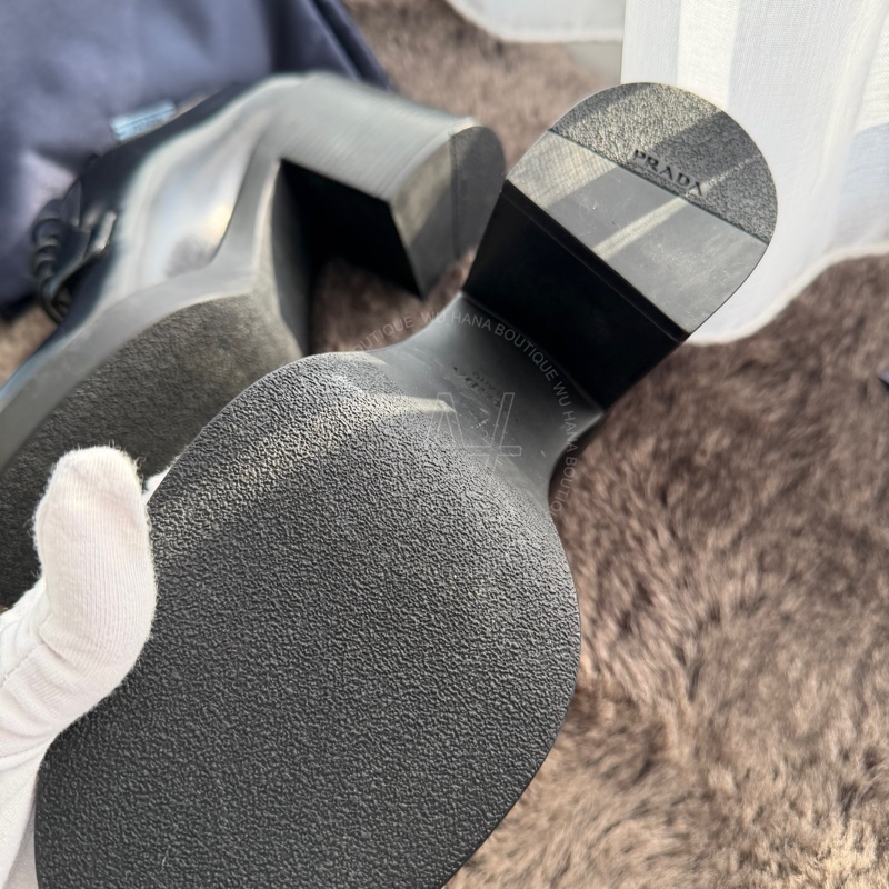 ✨Prada樂福鞋/prada踝靴/prada厚底鞋/prada皮鞋✨無花果精品-2