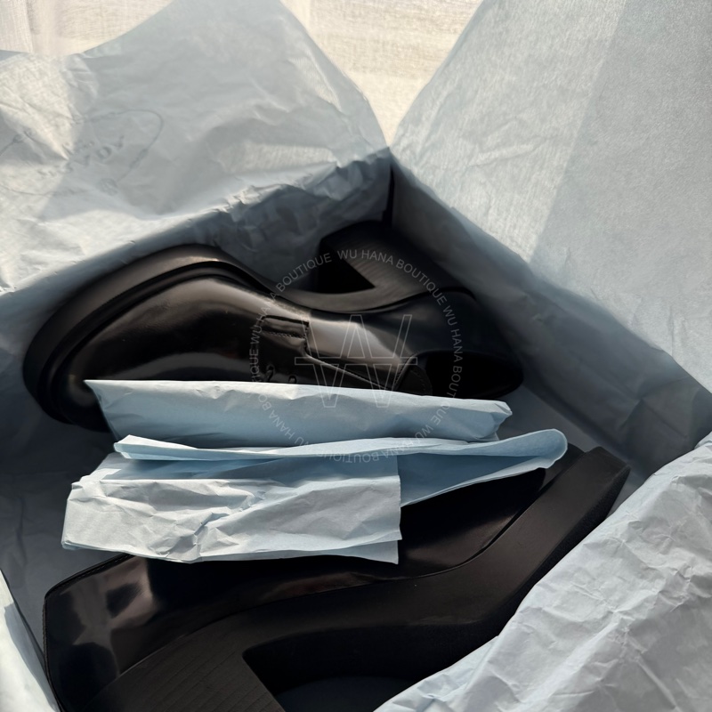 ✨Prada樂福鞋/prada踝靴/prada厚底鞋/prada皮鞋✨無花果精品-3