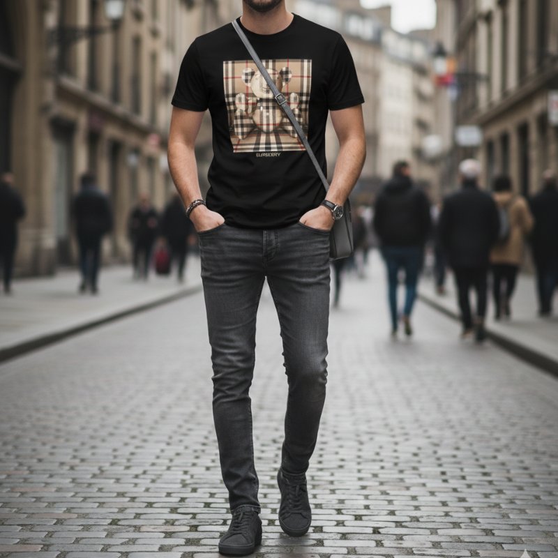 ⏰ 買對時間最省錢！雙11限時價開啟中🛒【BURBERRY 巴寶莉】青年版 泰迪熊造型款(黑)-0