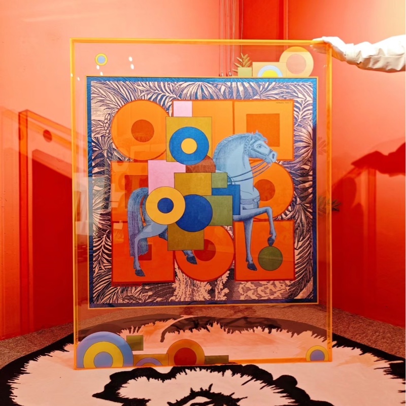 Hermès Cavalier En Formes 90cm 絲巾-2