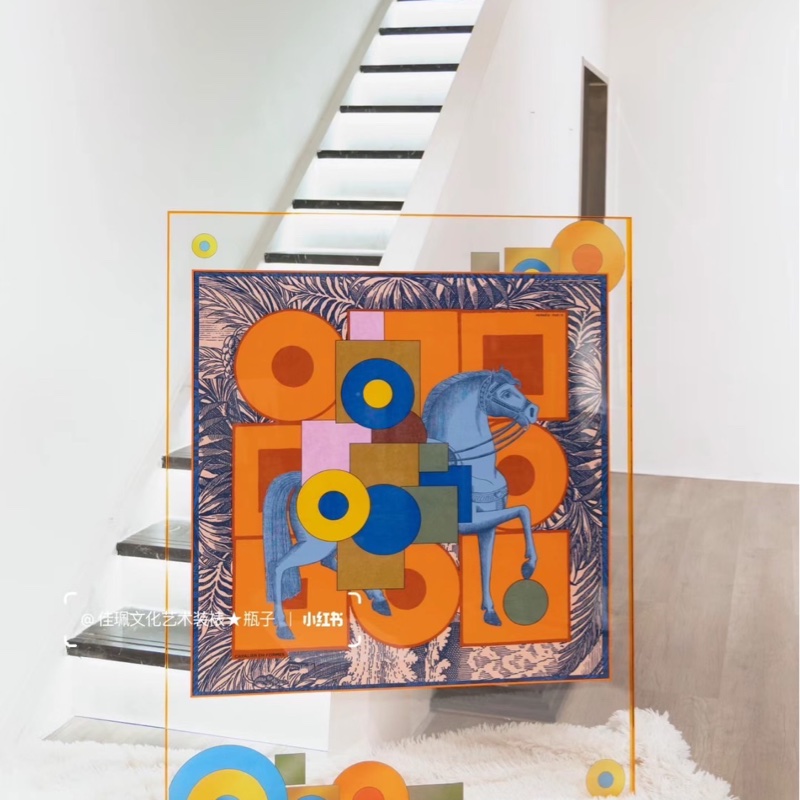 Hermès Cavalier En Formes 90cm 絲巾-3