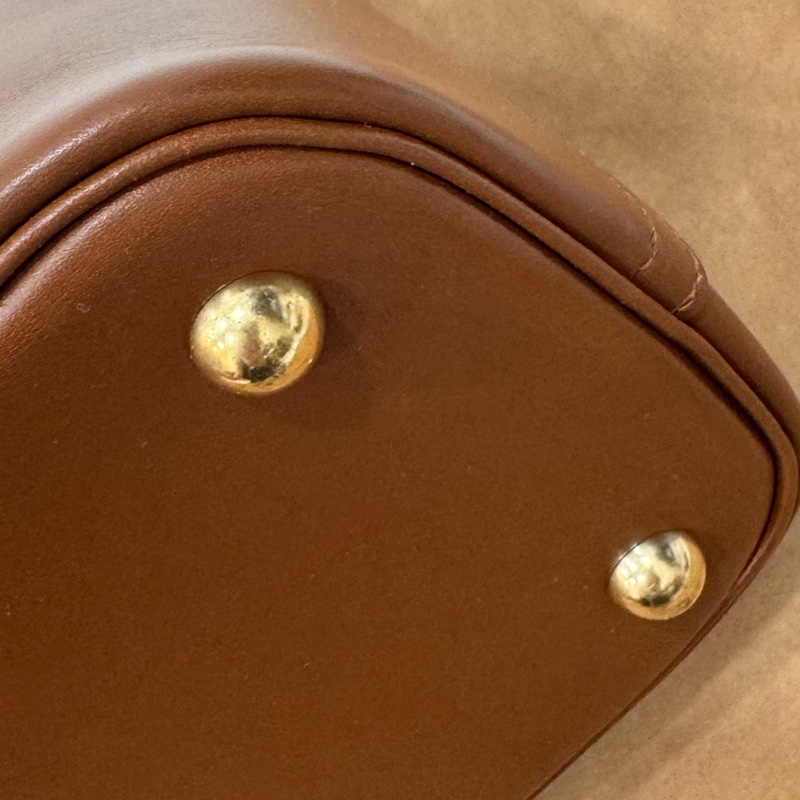 HERMES 愛馬仕 棕色 金棕 31 Bolide 保齡球包 手提包 斜背包 肩背包 側背包-32