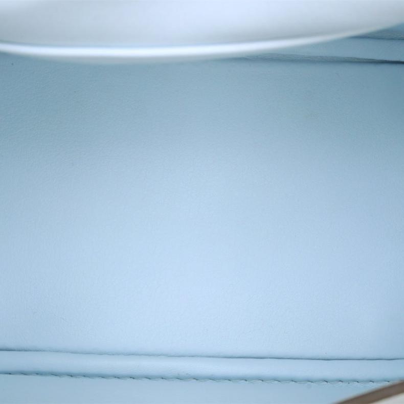 HERMES(愛馬仕) Lindy Mini T0霧霾藍 Swift皮 Z刻 金扣-4