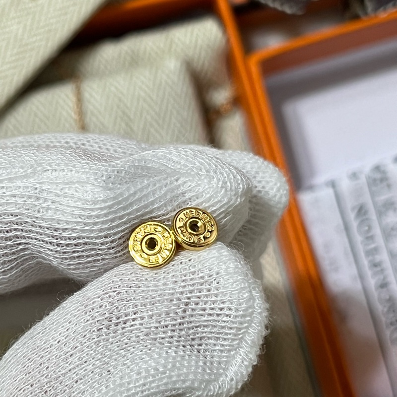 Hermès H型 mini 耳くぎ Mini Pop H earrings | Hermès Mainland China