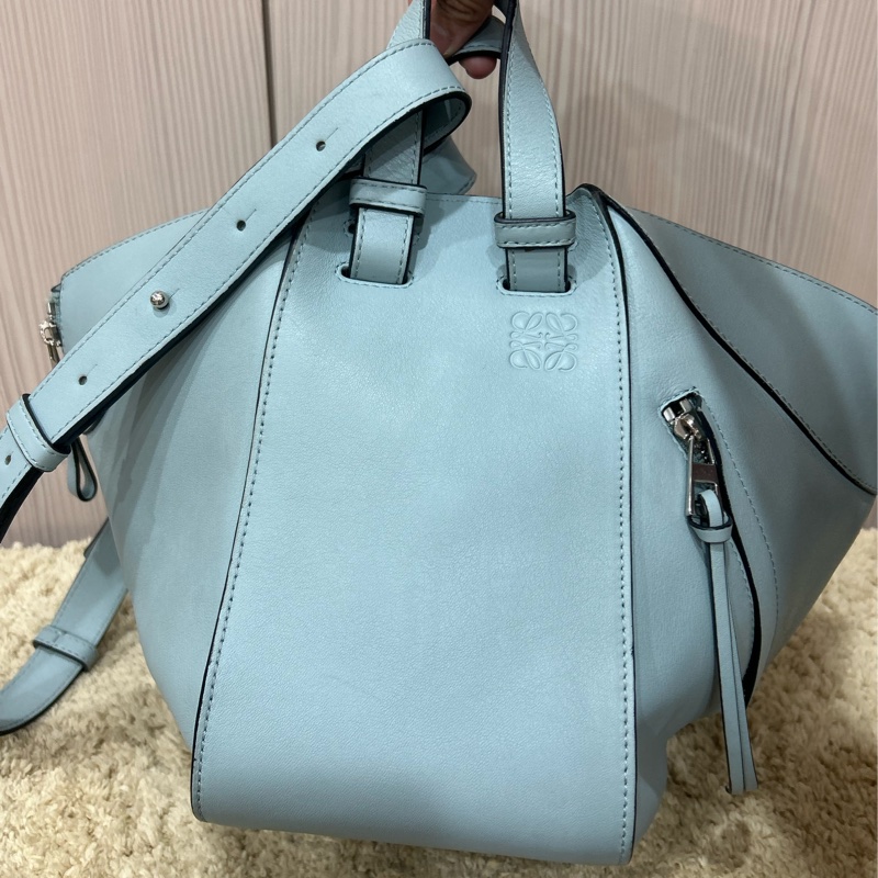 #超甜出清 Loewe hammock 莫蘭迪色 小號 吊床包-8