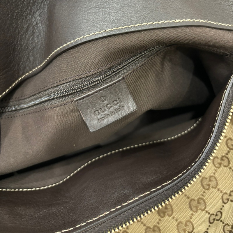 GUCCI 古馳 Abbey系列 GG Canvas 手提包 肩背包-14