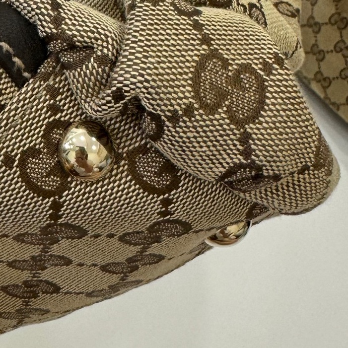 GUCCI 古馳 Abbey系列 GG Canvas 手提包 肩背包-32