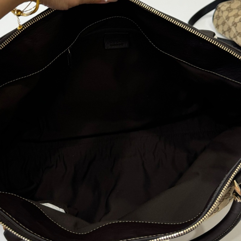 GUCCI 古馳 Abbey系列 GG Canvas 手提包 肩背包-39