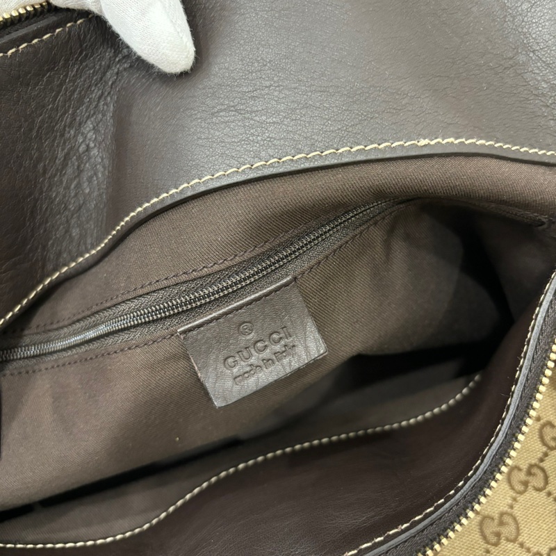 GUCCI 古馳 Abbey系列 GG Canvas 手提包 肩背包-41