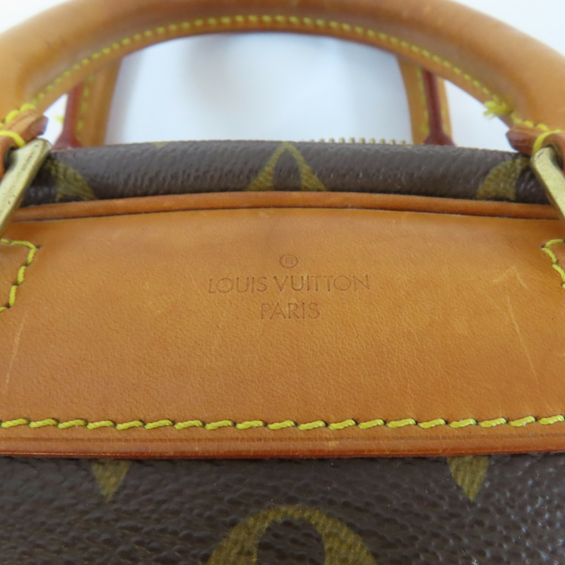 LOUIS VUITTON 【激減優惠】Monogram Trouville金扣手挽袋啡色-8