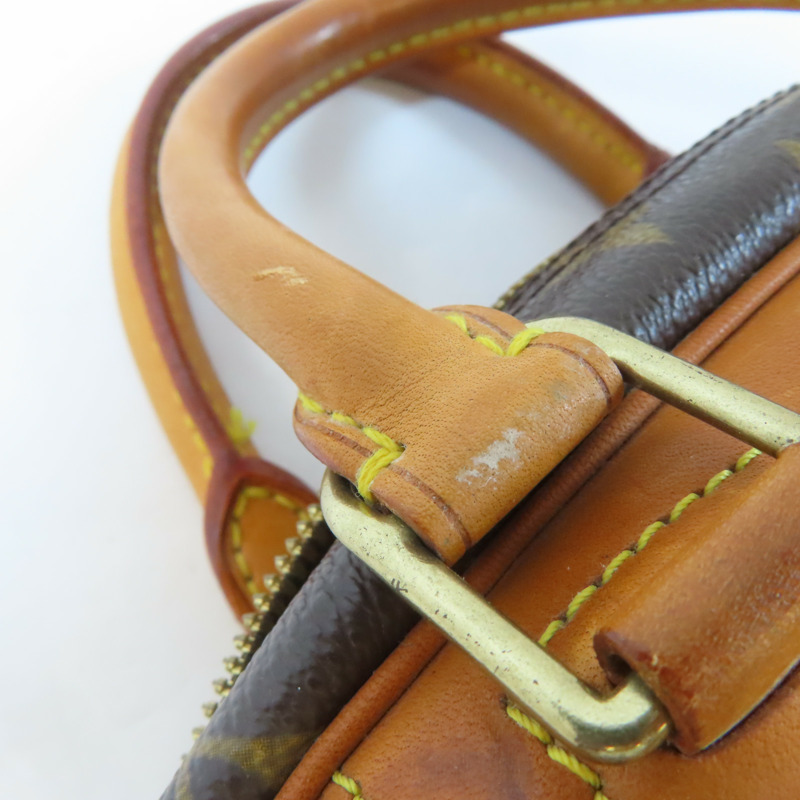 LOUIS VUITTON 【激減優惠】Monogram Trouville金扣手挽袋啡色-16