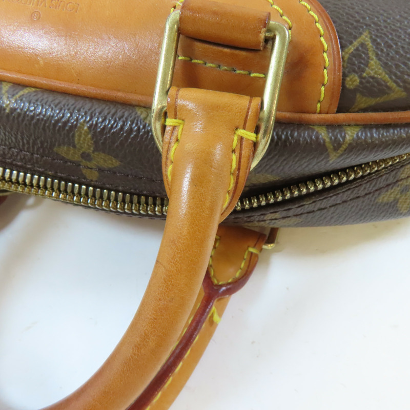 LOUIS VUITTON 【激減優惠】Monogram Trouville金扣手挽袋啡色-20