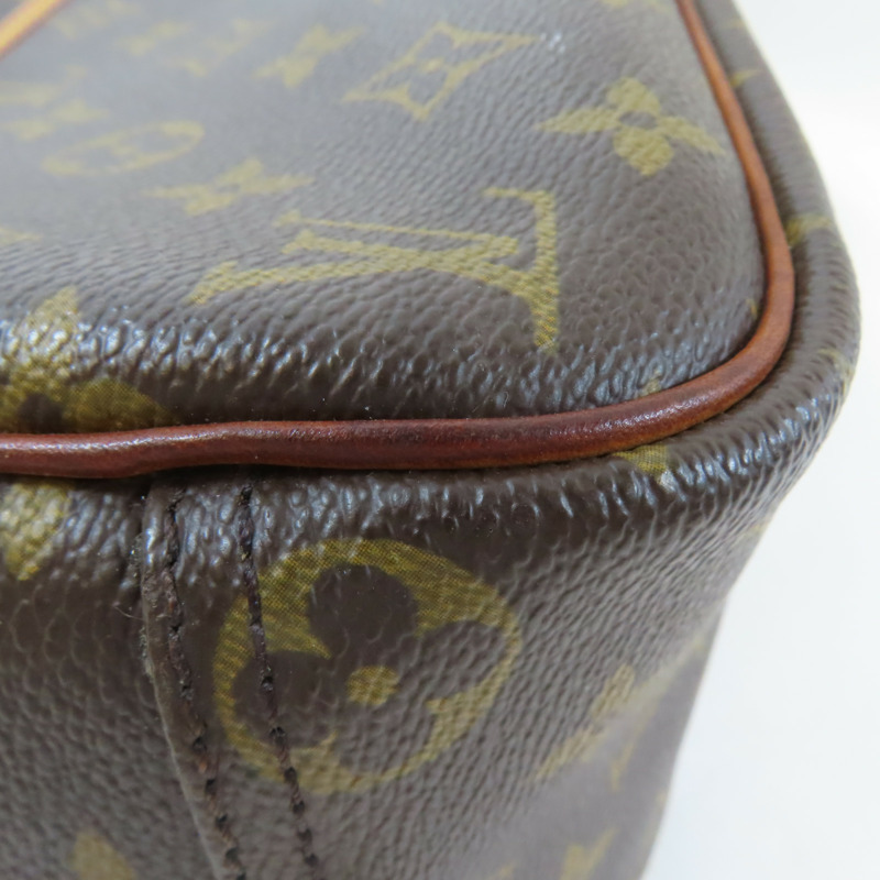 LOUIS VUITTON 【激減優惠】Monogram Trouville金扣手挽袋啡色-23