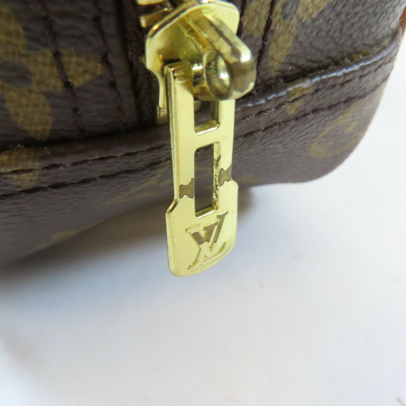 LOUIS VUITTON 【激減優惠】Monogram Trouville金扣手挽袋啡色-24