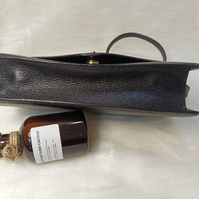 BALLY稀有復古鱷魚壓紋斜背/單肩包-11