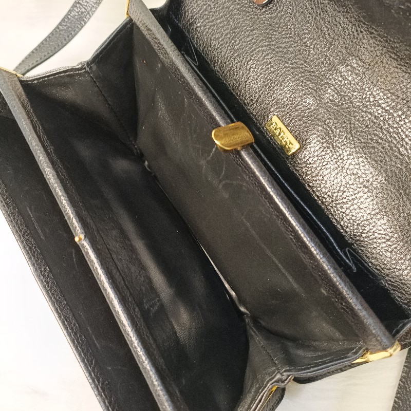 BALLY稀有復古鱷魚壓紋斜背/單肩包-23