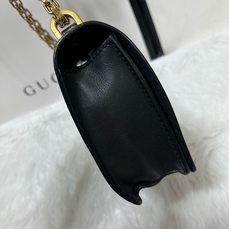 Dior  #J’ADIOR #黑金 #牛皮 肩背 斜背 #鏈包 #手拿包 保留中-15